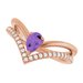 Negative Space V Ring
