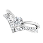 Negative Space V Ring