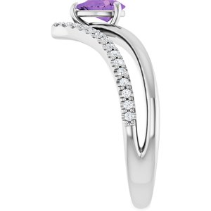 Negative Space V Ring