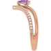 Negative Space V Ring