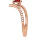 Negative Space V Ring
