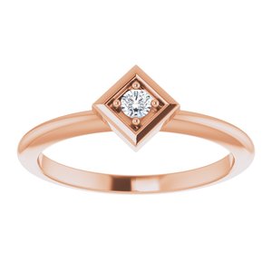 Stackable Geometric Ring