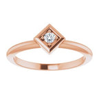 Stackable Geometric Ring
