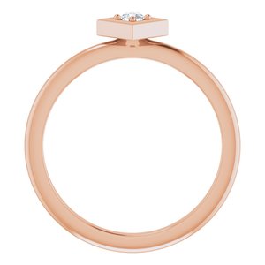 Stackable Geometric Ring