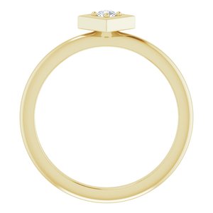 Stackable Geometric Ring
