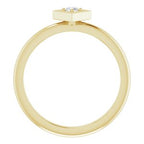 Stackable Geometric Ring