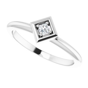 Stackable Geometric Ring
