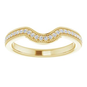 Halo-Style Floral Engagement Ring or Band