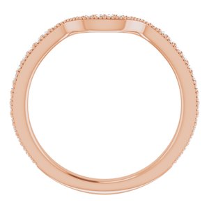 Halo-Style Floral Engagement Ring or Band