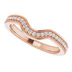 Halo-Style Floral Engagement Ring or Band