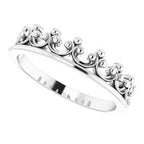 Stackable Crown Ring