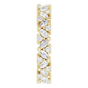 Cluster Eternity Band