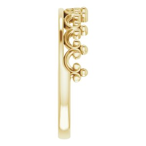 Stackable Crown Ring