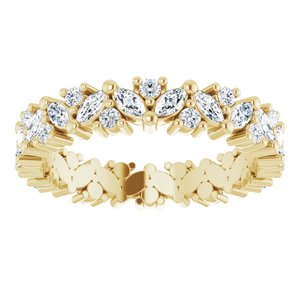 Cluster Eternity Band
