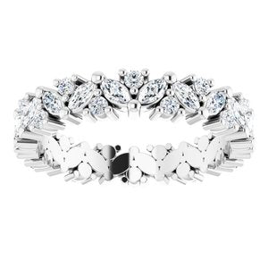 Cluster Eternity Band