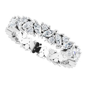 Cluster Eternity Band