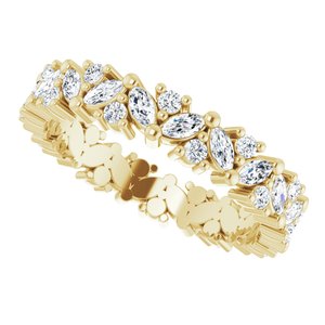 Cluster Eternity Band