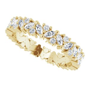 Cluster Eternity Band