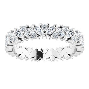 Cluster Eternity Band