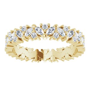 Cluster Eternity Band