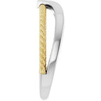 Negative Space Rope Ring