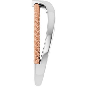 Negative Space Rope Ring