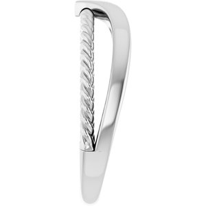Negative Space Rope Ring