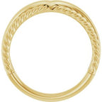Negative Space Rope Ring