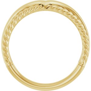 Negative Space Rope Ring