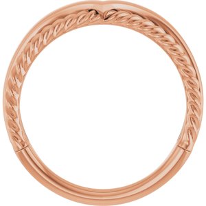 Negative Space Rope Ring