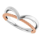 Negative Space Rope Ring