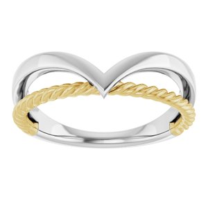 Negative Space Rope Ring