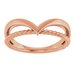 Negative Space Rope Ring