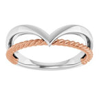 Negative Space Rope Ring