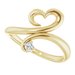 Accented Heart Ring