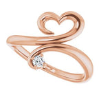 Accented Heart Ring