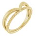 Negative Space Rope Ring