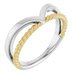 Negative Space Rope Ring