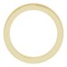Milgrain Edge Floral Flat Band