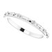 Bezel-Set Cross Ring