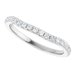 Three-Stone Engagement Ring or Band