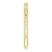 Bezel-Set Cross Ring