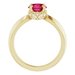 Accented Vintage-Inspired Ring