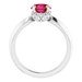 Accented Vintage-Inspired Ring