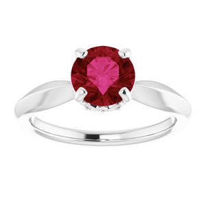 Accented Vintage-Inspired Ring