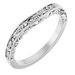 Accented Sculptural Engagement Ring or Band