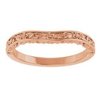 Accented Sculptural Engagement Ring or Band