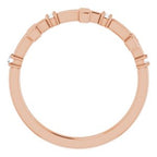Accented Cross Ring