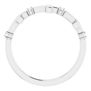 Accented Cross Ring