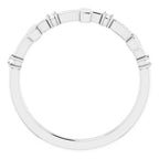 Accented Cross Ring